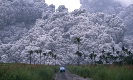 Pinatubo volkan kül