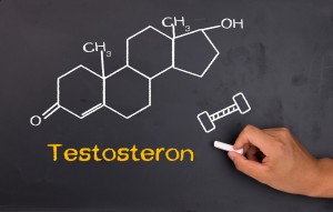 Testosterone chemical structure formula